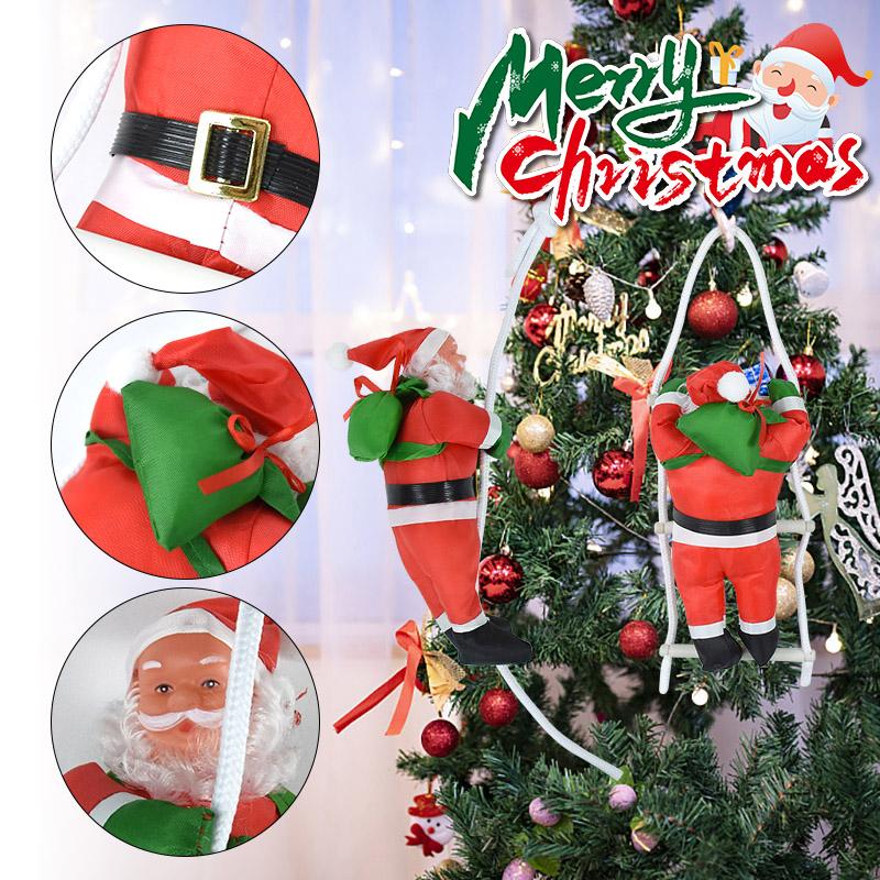 Santa Claus Hanging Doll Christmas Tree Pendant Ornaments Christmas Decorations for Home Noel Natal Navidad New Year Kids Gift
Santa Claus Hanging Doll Christmas Tree Pendant Ornaments Christmas Decorations for Home Noel Natal Navidad New Year Kids Gift