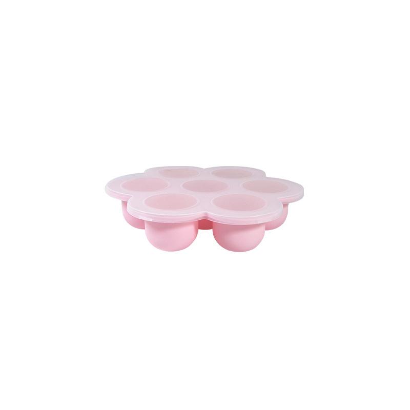 Silicone cake mold, egg tart mold, ice cube mold, easy demoulding 7-hole ice grid tray рожевий
Silicone cake mold, egg tart mold, ice cube mold, easy demoulding 7-hole ice grid tray рожевий
