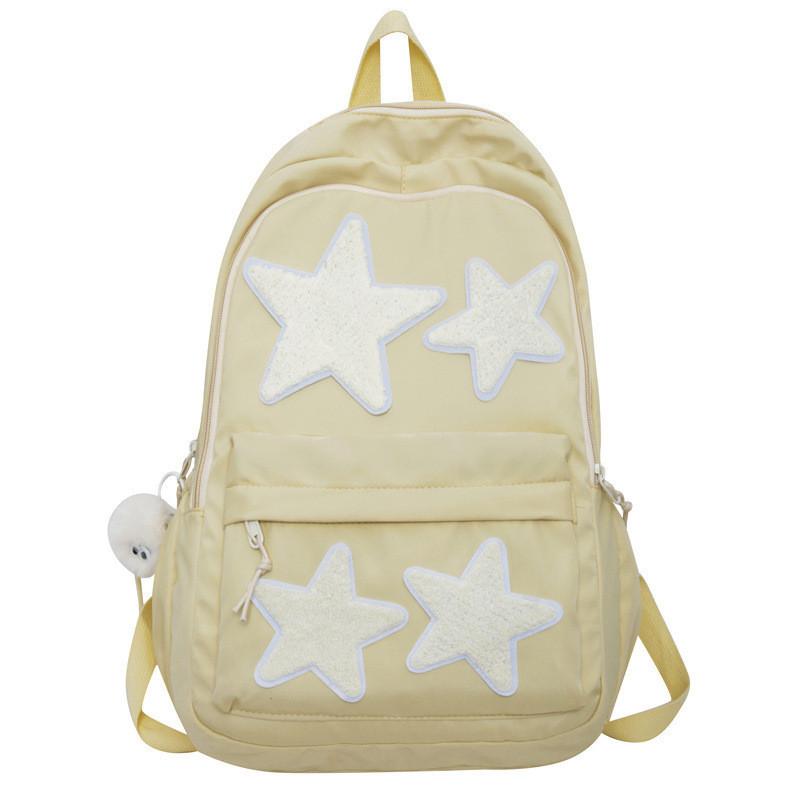 Trendy Street Style Nylon Breathable Wear-resistant Lightweight Backpack For High School Girls жовтий
Trendy Street Style Nylon Breathable Wear-resistant Lightweight Backpack For High School Girls жовтий