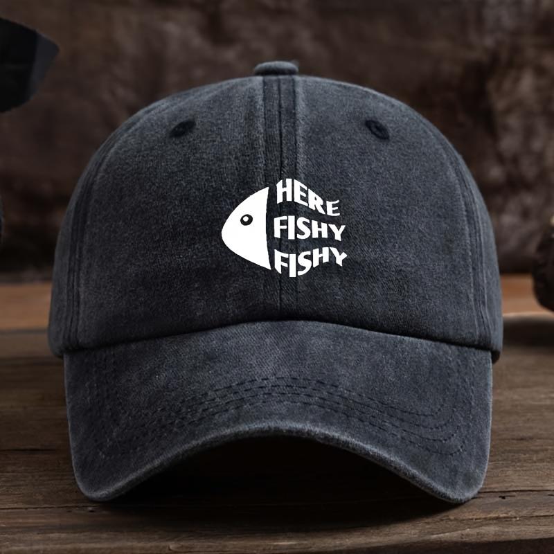 HERE FISHY Baseball Cap Is Fashionable, Versatile and Adjustable чёрный
HERE FISHY Baseball Cap Is Fashionable, Versatile and Adjustable чёрный