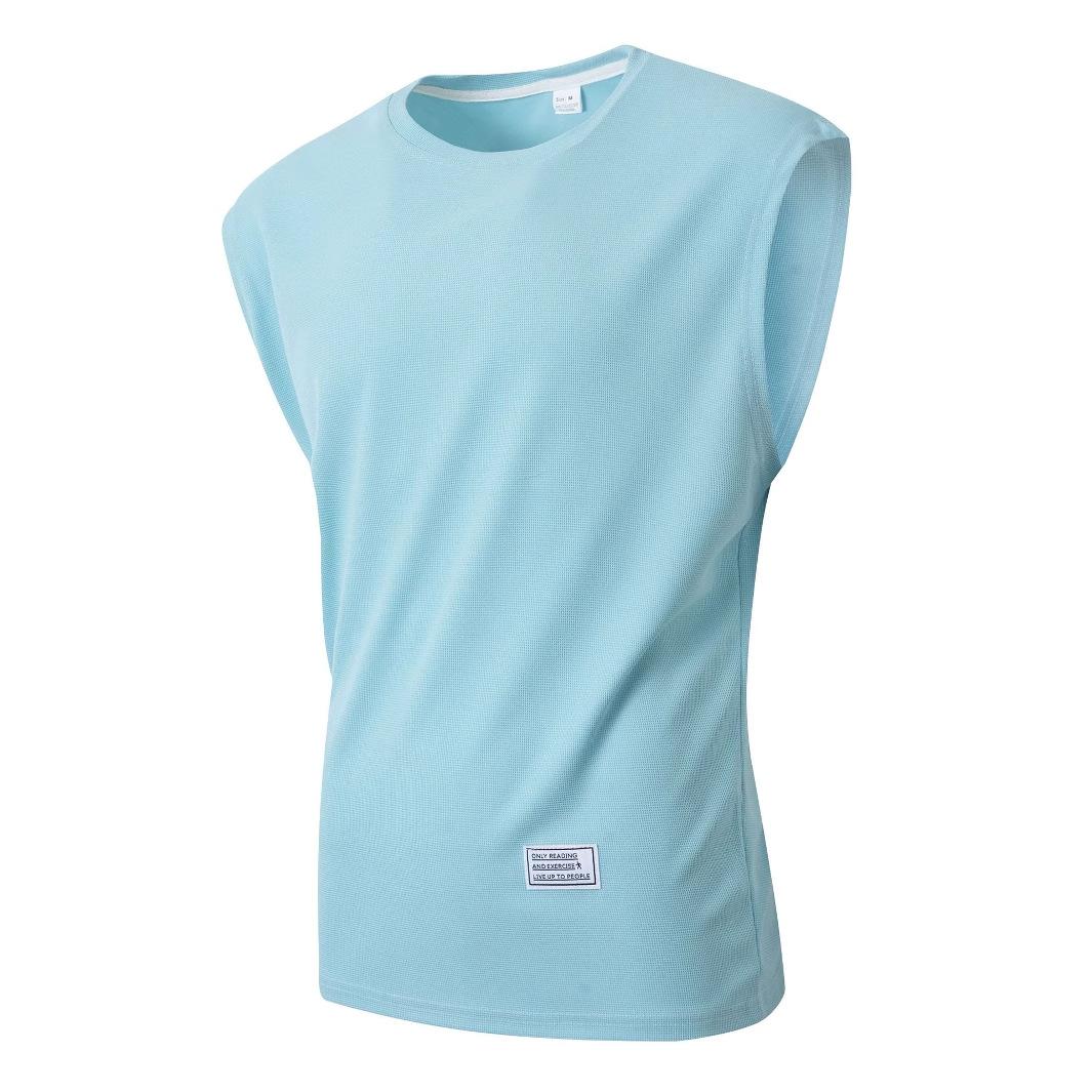 Летний Новый Мужской Мускулистый Фитнес Спорт Повседневный Безрукавный Жилет С Буквами-Нашивками Модный Быстросохнущий Жилет XXL светло-синий
Летний Новый Мужской Мускулистый Фитнес Спорт Повседневный Безрукавный Жилет С Буквами-Нашивками Модный Быстросохнущий Жилет XXL светло-синий