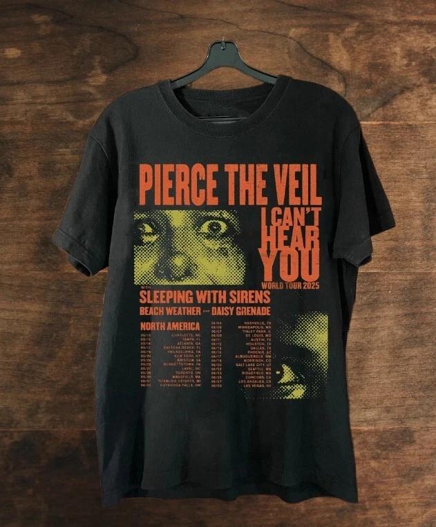 NEW Pierce the Veil Band Tour 2025 Gift For Fan S to 3XL T-shirt 2XL
NEW Pierce the Veil Band Tour 2025 Gift For Fan S to 3XL T-shirt 2XL