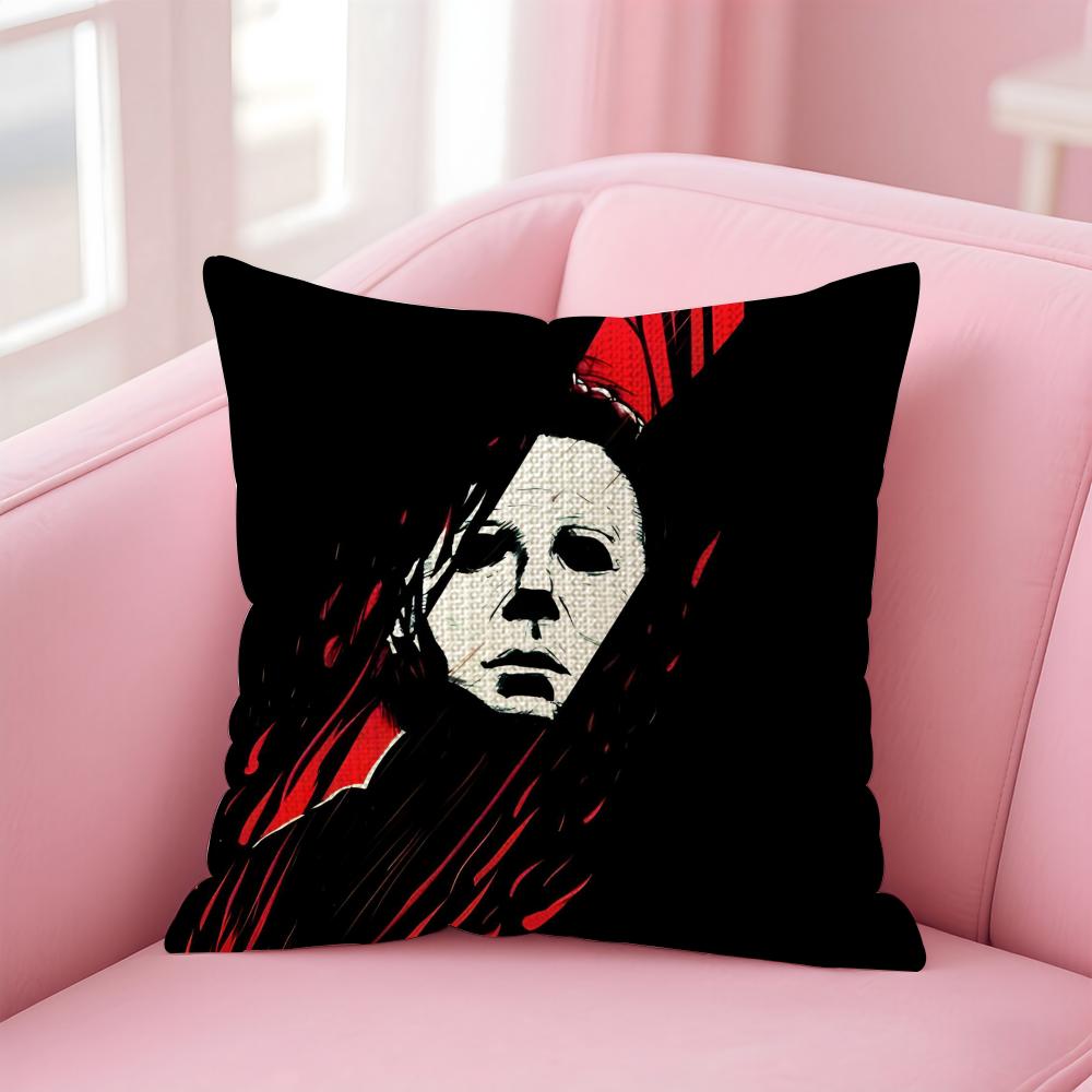 MMichael MMyers Horror Cushion Cover Natural Linen Pillow Case DoubleSided Print Decorative Sofa Pillowcase Home Decor Gift 30x30cm
MMichael MMyers Horror Cushion Cover Natural Linen Pillow Case DoubleSided Print Decorative Sofa Pillowcase Home Decor Gift 30x30cm