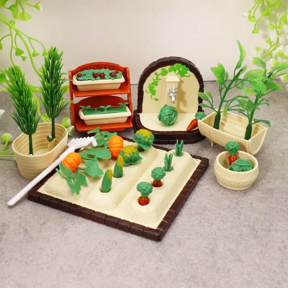 Vegetable Field Dollhouse Simulation Vegetable Farm Mini Farm Miniature Planting Tools Children
Vegetable Field Dollhouse Simulation Vegetable Farm Mini Farm Miniature Planting Tools Children