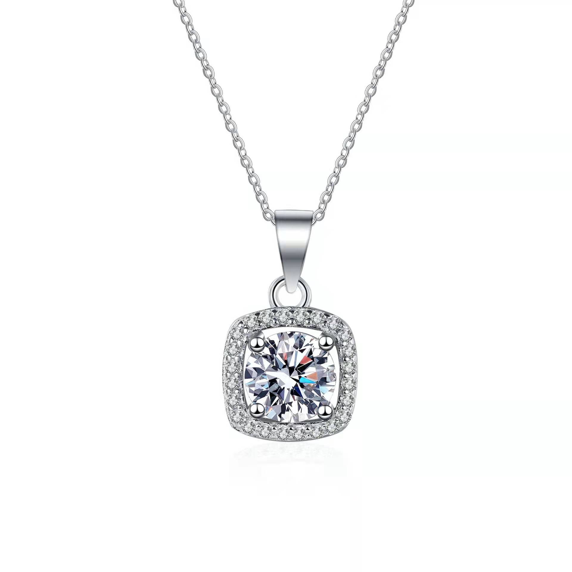 6.5mm Cushion Halo Round Cut Moissanite Pendant Necklace S925 Sterling Silver For Women 6.5mm белый
6.5mm Cushion Halo Round Cut Moissanite Pendant Necklace S925 Sterling Silver For Women 6.5mm белый