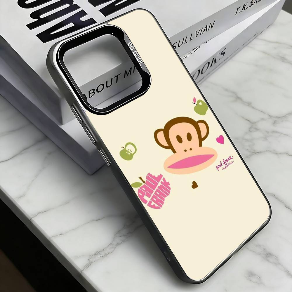 P-Paul Frank Phone Case For iPhone 17,16,15,14,13,12,11 Plus,Pro Max,XS,Colored Silver Plated Inside Cover iPhone15
P-Paul Frank Phone Case For iPhone 17,16,15,14,13,12,11 Plus,Pro Max,XS,Colored Silver Plated Inside Cover iPhone15