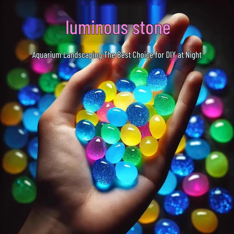 Светящиеся камни для украшения аквариума - Красочные аквариумные украшения Colorful Aquarium Stones - 200 pieces
Светящиеся камни для украшения аквариума - Красочные аквариумные украшения Colorful Aquarium Stones - 200 pieces