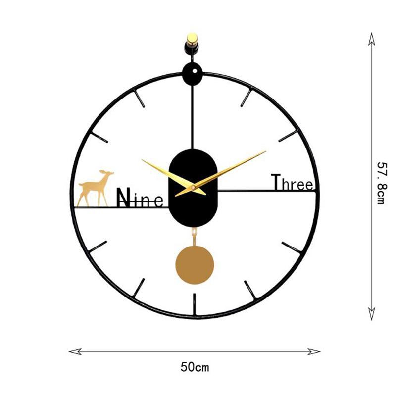 Modern Large Clocks Silent Living Room Wall Clocks Minimalist Decoration Clock Creative Design Clock Home Furniture with Hands
Modern Large Clocks Silent Living Room Wall Clocks Minimalist Decoration Clock Creative Design Clock Home Furniture with Hands