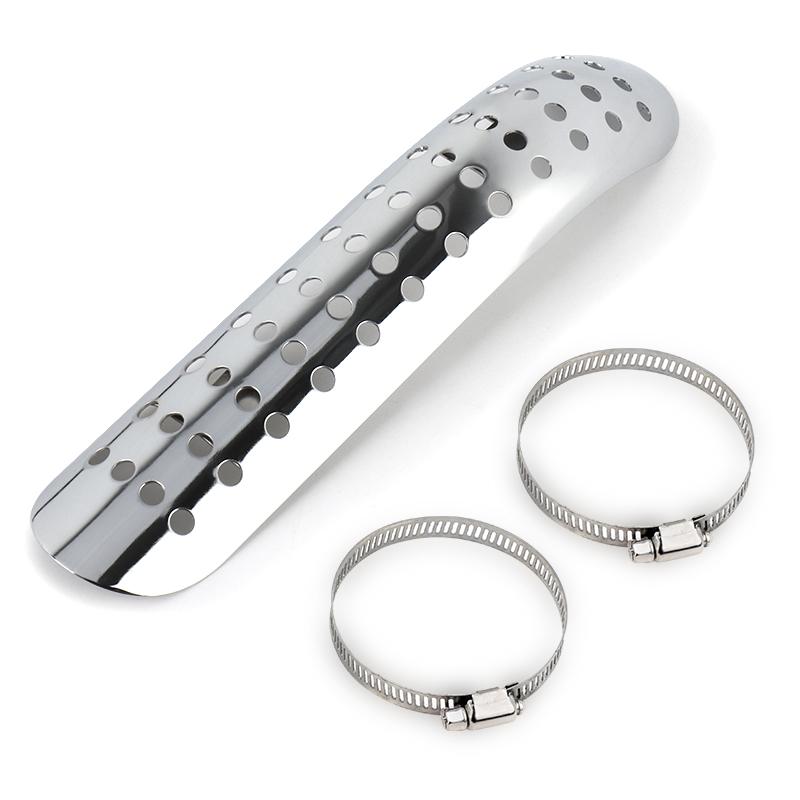 Motorcycle Chrome Curved Exhaust Muffler Pipe Heat Shield Cover Guard Protector Universal For Custom Bikes Choppers Cruisers
Motorcycle Chrome Curved Exhaust Muffler Pipe Heat Shield Cover Guard Protector Universal For Custom Bikes Choppers Cruisers