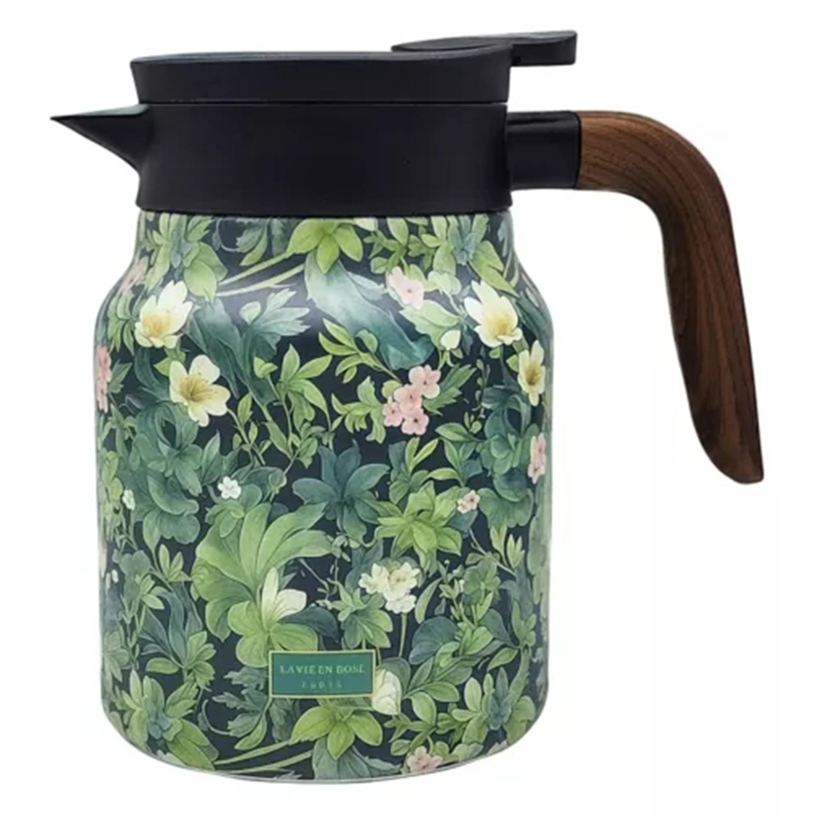 1000ml Travel Stainless Steel Tea Pot Wood Grain Handle Insulation Pot For Travel Outdoors
1000ml Travel Stainless Steel Tea Pot Wood Grain Handle Insulation Pot For Travel Outdoors