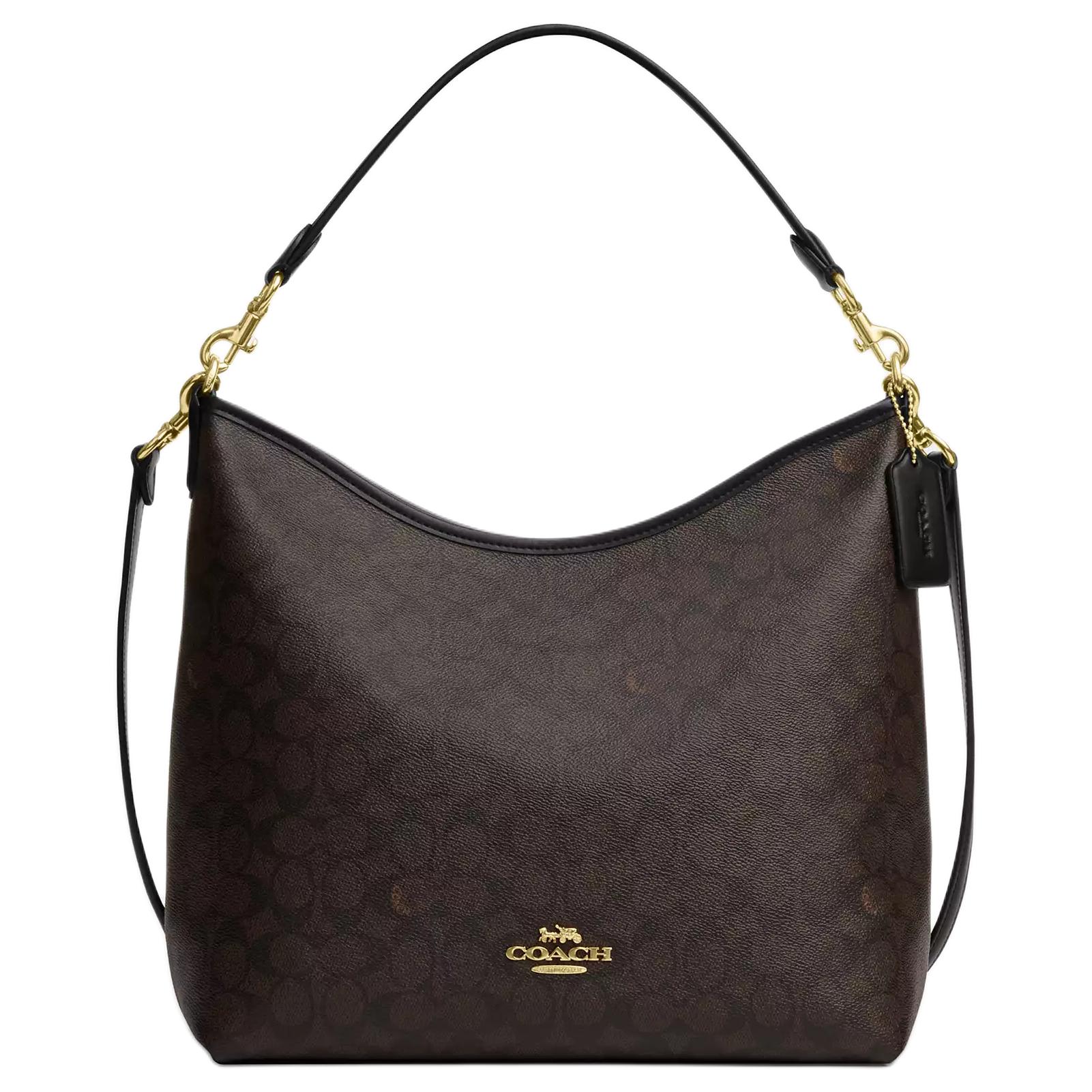 Coach Laurel 36 Logo Zip Closure Faux Leather Crossbody Shoulder Bag Large Women bags Walnut Black CY685-IMXAQ Gift Box Set (Basic Set+Yellow Box)
Coach Laurel 36 Logo Zip Closure Faux Leather Crossbody Shoulder Bag Large Women bags Walnut Black CY685-IMXAQ Gift Box Set (Basic Set+Yellow Box)