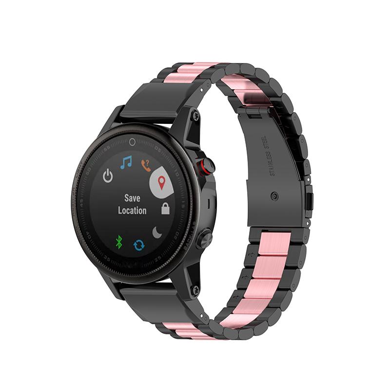For Garmin Fenix 7X/Fenix 6X GPS/Fenix 6X Pro Stainless Steel Smart Watch Band 26mm Folding Clasp Wrist Strap Replacement Black/Pink/Black
For Garmin Fenix 7X/Fenix 6X GPS/Fenix 6X Pro Stainless Steel Smart Watch Band 26mm Folding Clasp Wrist Strap Replacement Black/Pink/Black