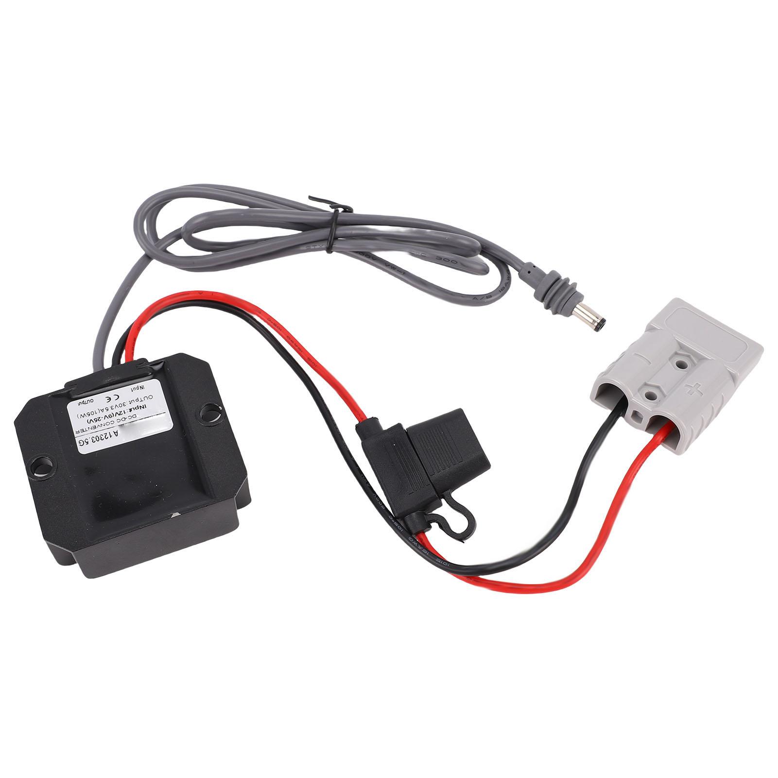 Power Cable Converter Fit for 50A 12V to 30V Boost Power Adapter with Waterproofing Port
Power Cable Converter Fit for 50A 12V to 30V Boost Power Adapter with Waterproofing Port