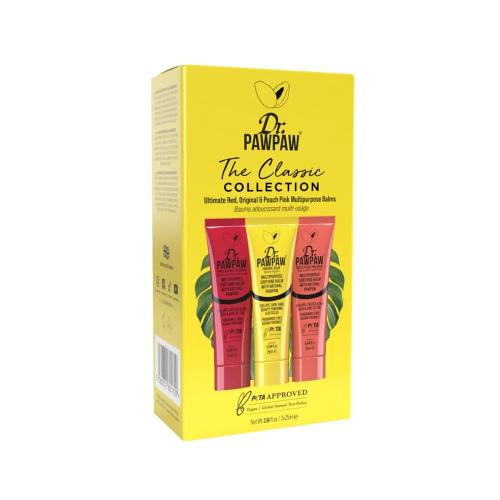 DR. PAWPAW Original + Red + Peach Multi Balm 3-Piece Set Lip & Cream Cheek British Cosmetics
DR. PAWPAW Original + Red + Peach Multi Balm 3-Piece Set Lip & Cream Cheek British Cosmetics
