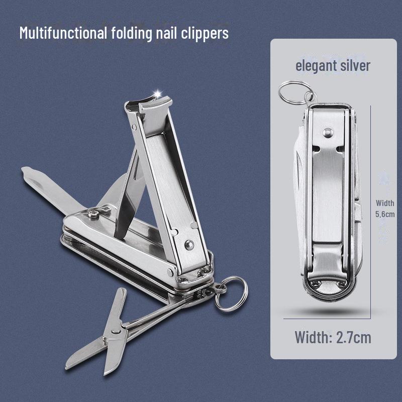 Швейцарские армейские складные многофункциональные кусачки для ногтей из нержавеющей стали - портативные
Швейцарские армейские складные многофункциональные кусачки для ногтей из нержавеющей стали - портативные