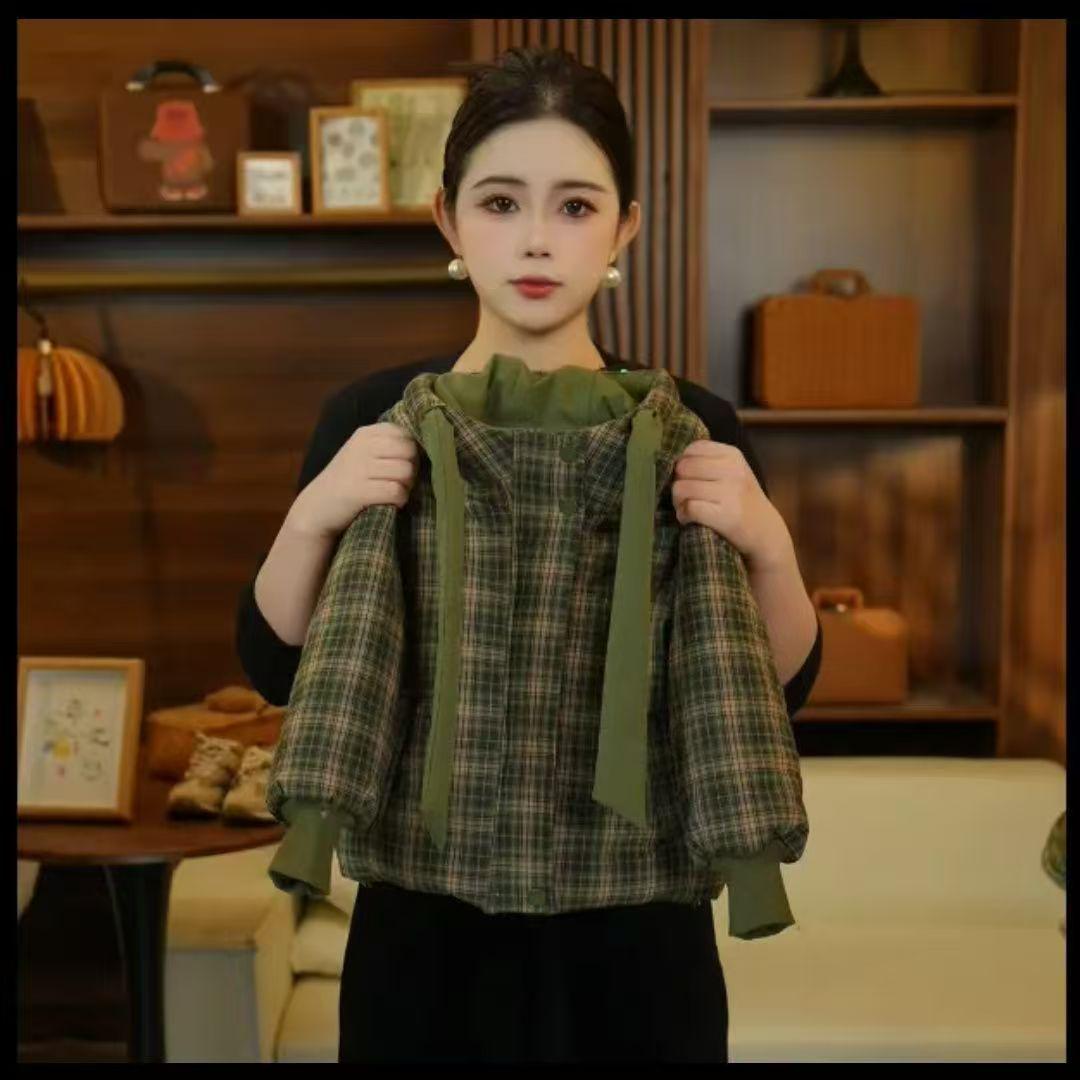 2025 Korean Style Plaid Cotton Jacket for Men, Women, & Kids - Fashionable & Versatile Winter Wear 110 cm
2025 Korean Style Plaid Cotton Jacket for Men, Women, & Kids - Fashionable & Versatile Winter Wear 110 cm