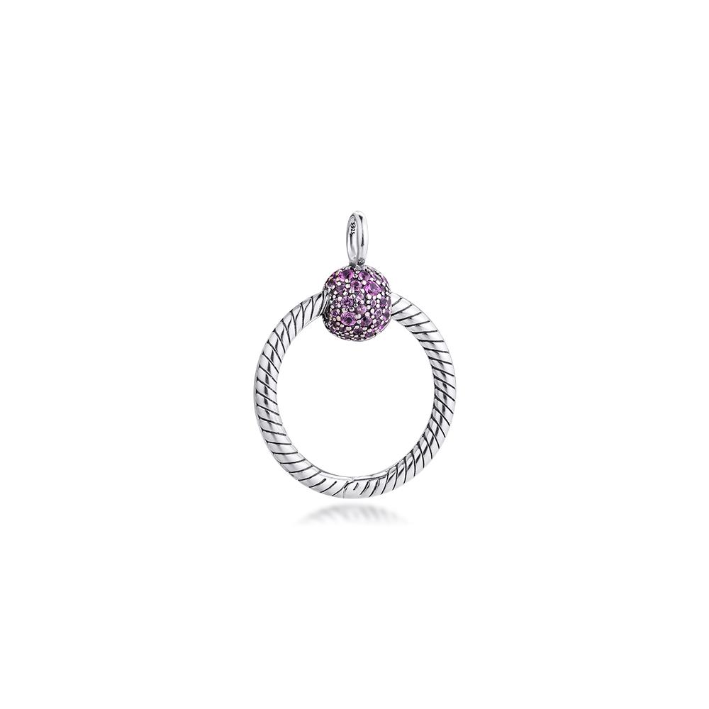 100% Real 925 Sterling Silver Moments Small Pink Pave O Pendant Necklaces for Women Fashion Jewelry Colgantes Without Chain
100% Real 925 Sterling Silver Moments Small Pink Pave O Pendant Necklaces for Women Fashion Jewelry Colgantes Without Chain