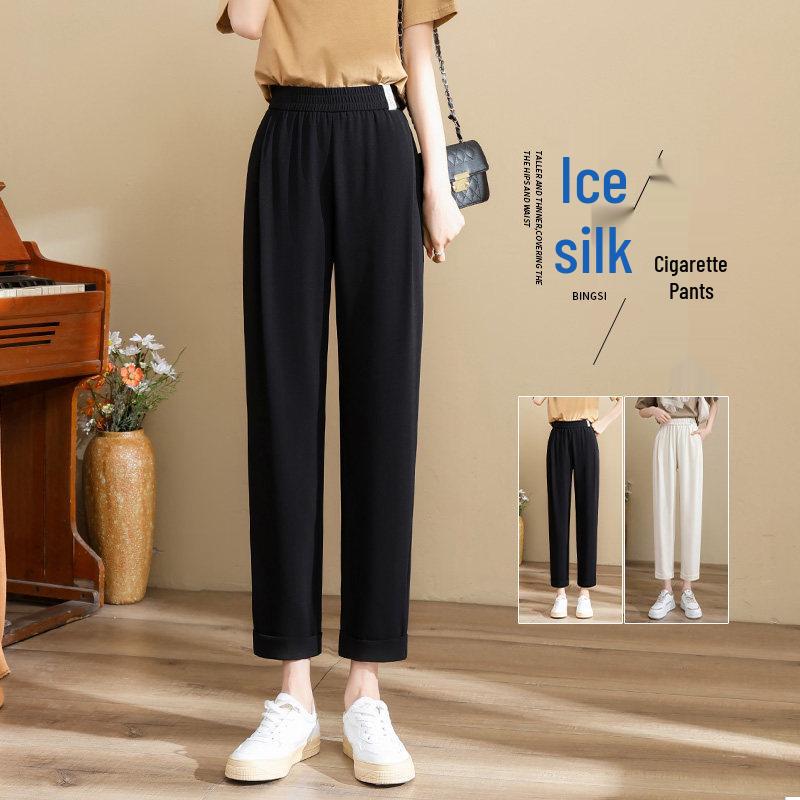 Women s High Waist Slimming Elastic Casual Pants - Nine-Tenths Length with a Versatile Drape XXL (130-145 jin) чорний
Women s High Waist Slimming Elastic Casual Pants - Nine-Tenths Length with a Versatile Drape XXL (130-145 jin) чорний