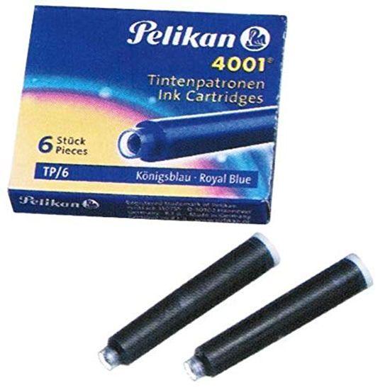 Картридж для перьевой ручки Pelikan, 6 шт., цвет 4001, королевский синий, тип TP-6
Картридж для перьевой ручки Pelikan, 6 шт., цвет 4001, королевский синий, тип TP-6