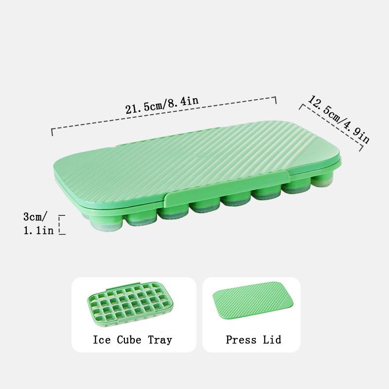32 Grids Ice Cube Molds One-touch Easy Release Ice Cream Ice Cube Making Machine Reusable Whiskey Ice Cube Molds Christmas Gift
32 Grids Ice Cube Molds One-touch Easy Release Ice Cream Ice Cube Making Machine Reusable Whiskey Ice Cube Molds Christmas Gift