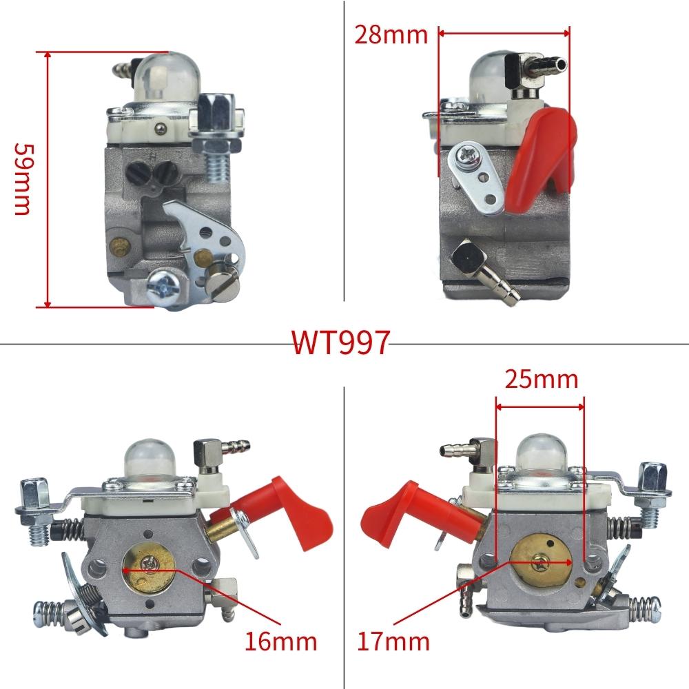 WT997 Carburetor For Walbro WT997 668 Zenoah CY SIKK CY290RC Engine HPI BAJA 5B 5T FG Losi Rovan KM For Walbro WT997
WT997 Carburetor For Walbro WT997 668 Zenoah CY SIKK CY290RC Engine HPI BAJA 5B 5T FG Losi Rovan KM For Walbro WT997