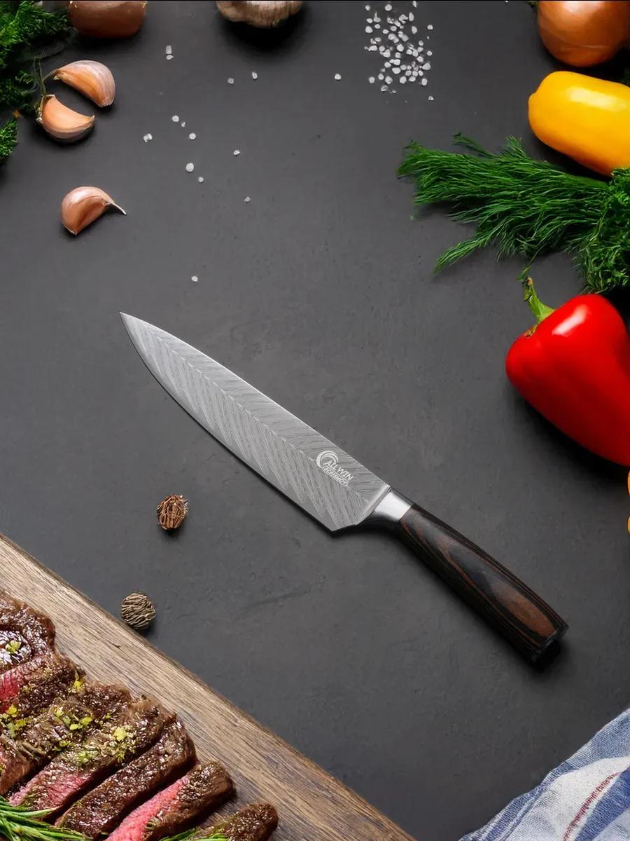 Кухонный нож с удобной рукояткой L
Кухонный нож с удобной рукояткой L