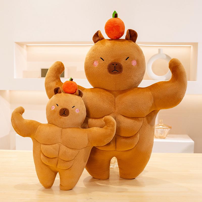 Brown Muscle Bear Plush Toy - Influencer Inspired Stuffed Animal for Girls 36cm/0.4kg коричневый
Brown Muscle Bear Plush Toy - Influencer Inspired Stuffed Animal for Girls 36cm/0.4kg коричневый