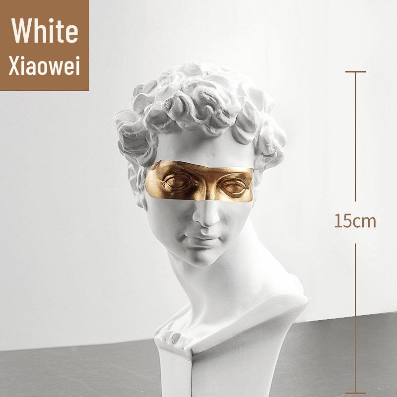 Black Gold David Resin Plaster Bust Ornament Art Kit
Black Gold David Resin Plaster Bust Ornament Art Kit
