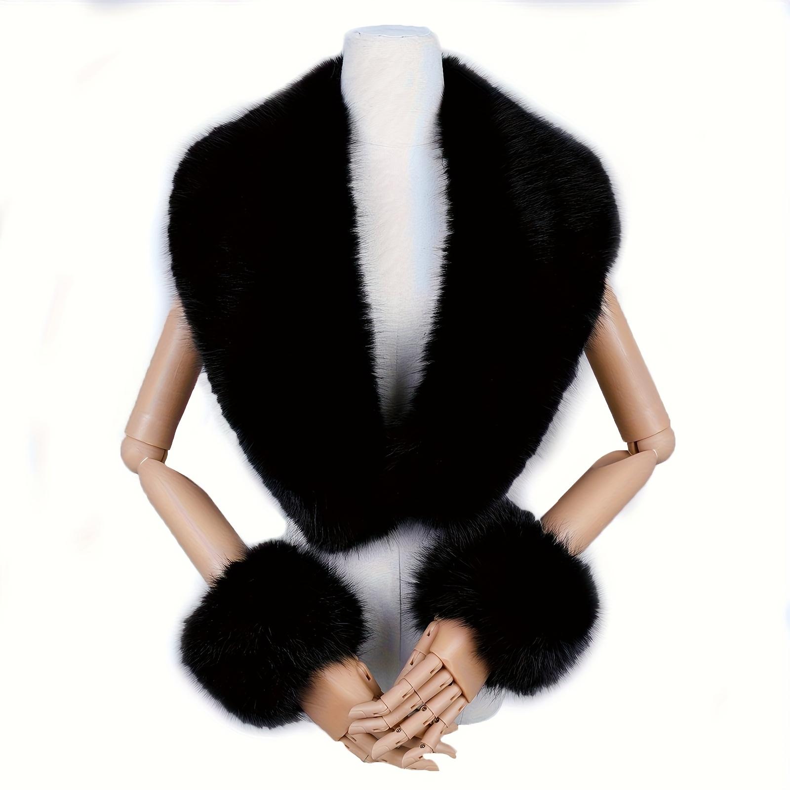 Elegant Retro Dress Suit with Faux Fur Collar & Trim Polyester Formal Gown Vintage Chic Women s Party Outfit чёрный
Elegant Retro Dress Suit with Faux Fur Collar & Trim Polyester Formal Gown Vintage Chic Women s Party Outfit чёрный