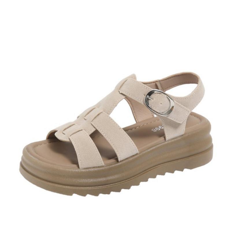 Muffin sole woven fashion sandals women s summer buckle shoes women s sports beach sandals 40
Muffin sole woven fashion sandals women s summer buckle shoes women s sports beach sandals 40