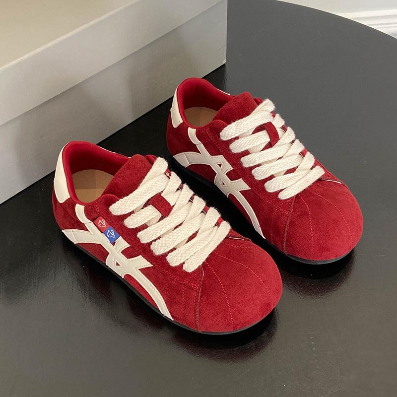 Ретро цветовая гамма немецкие тренировочные туфли женские осень 2025 новая шнуровка круглый носок повседневные кеды модные универсальные туфли Форреста Гампа 40 красный
Ретро цветовая гамма немецкие тренировочные туфли женские осень 2025 новая шнуровка круглый носок повседневные кеды модные универсальные туфли Форреста Гампа 40 красный
