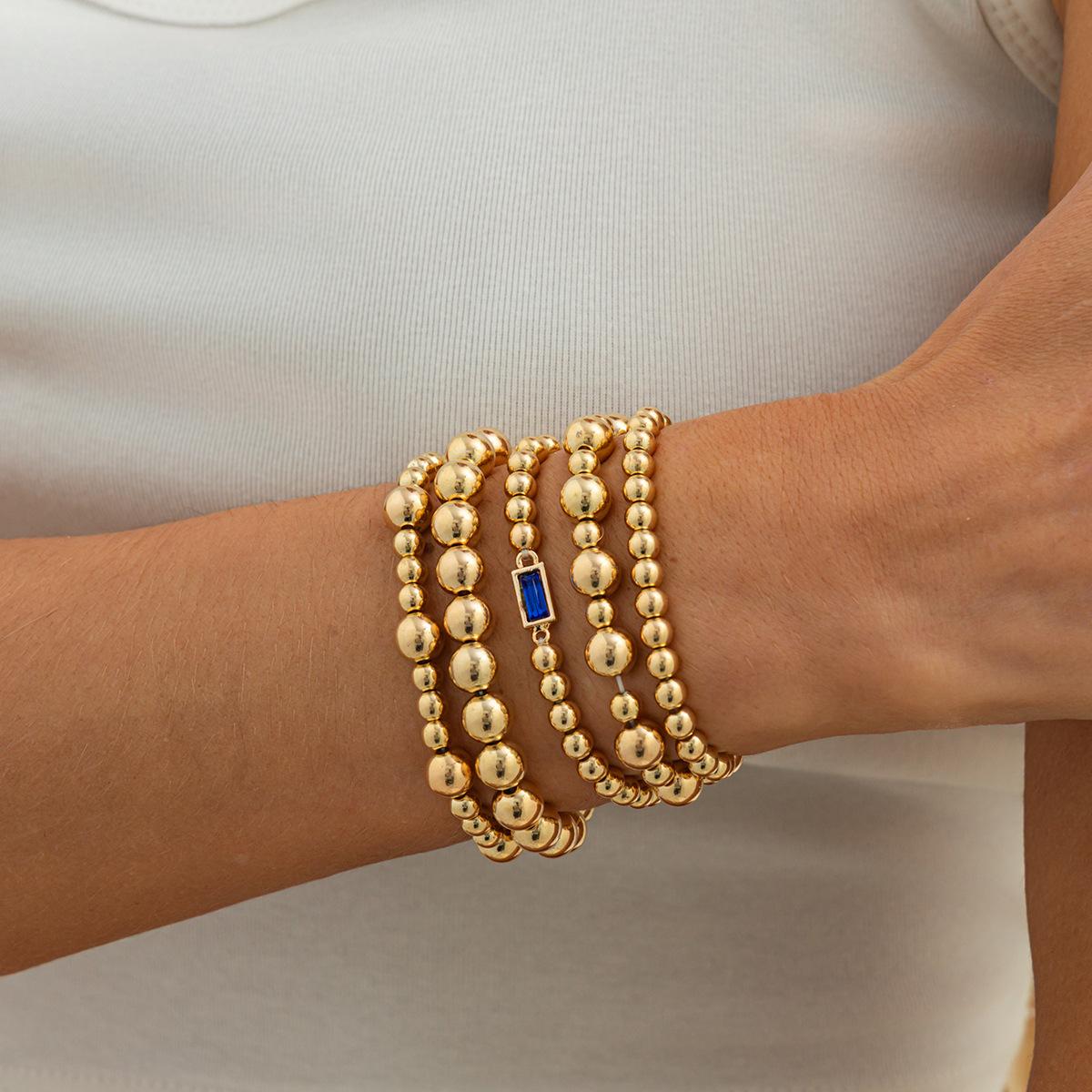 Fashion Versatile Irregular Stackable Elastic Bracelet, Minimalist CCB Beaded Colorful Diamond Hand Jewelry For Women 1
Fashion Versatile Irregular Stackable Elastic Bracelet, Minimalist CCB Beaded Colorful Diamond Hand Jewelry For Women 1