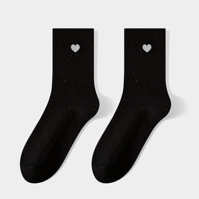 Женские осенне-зимние носки-гольфы из точечной пряжи с вышивкой «Любовь», 10A, антибактериальные, дезодорирующие 1 pair чёрный
Женские осенне-зимние носки-гольфы из точечной пряжи с вышивкой «Любовь», 10A, антибактериальные, дезодорирующие 1 pair чёрный