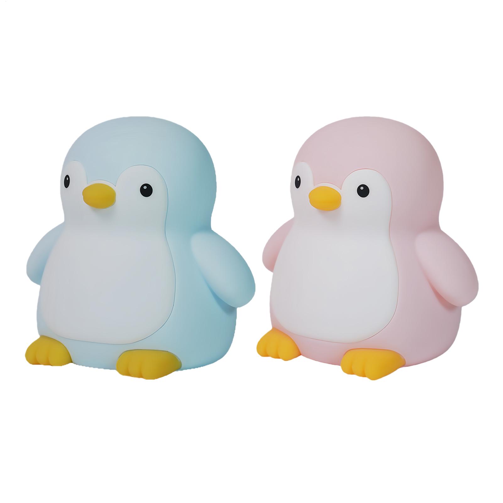 Silicone Penguin Patting Night Light Colorful RGB Touch Atmosphere Light 1200mAh Capacity Charging Light For Home Bedroom синій
Silicone Penguin Patting Night Light Colorful RGB Touch Atmosphere Light 1200mAh Capacity Charging Light For Home Bedroom синій