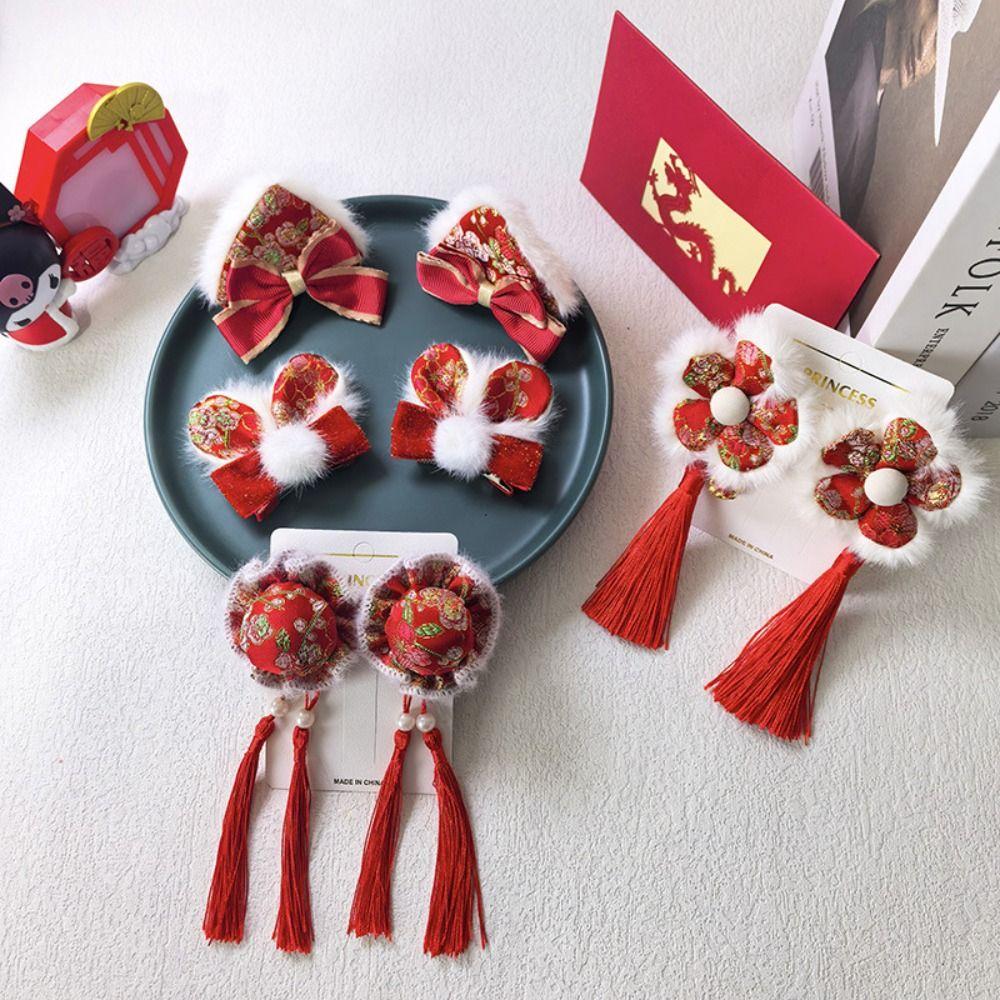 Plush Children Red Bow Hairpin Cat Ears Hanfu Hair Sticks Sweet Ancient Style Hairpin Girls Style 1
Plush Children Red Bow Hairpin Cat Ears Hanfu Hair Sticks Sweet Ancient Style Hairpin Girls Style 1