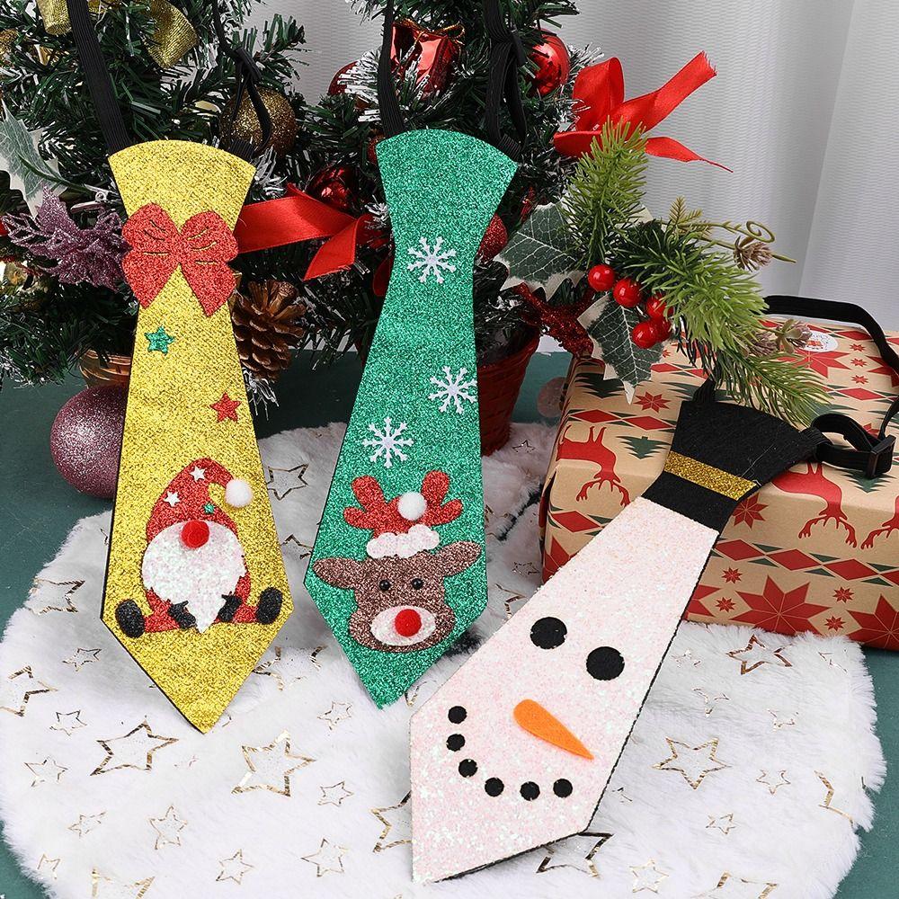 Adjustable Felt Christmas Ties Shiny Snowman Elk Tie Creative Christmas Tree Felt Tie New Year
Adjustable Felt Christmas Ties Shiny Snowman Elk Tie Creative Christmas Tree Felt Tie New Year