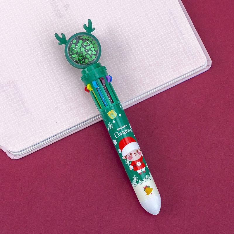 1 шт. Милая шариковая ручка пресс мультяшный олень дедушка многоцветный 10 в 1 цвета канцелярские принадлежности для школы офисные принадлежности Ink Color:Black
1 шт. Милая шариковая ручка пресс мультяшный олень дедушка многоцветный 10 в 1 цвета канцелярские принадлежности для школы офисные принадлежности Ink Color:Black