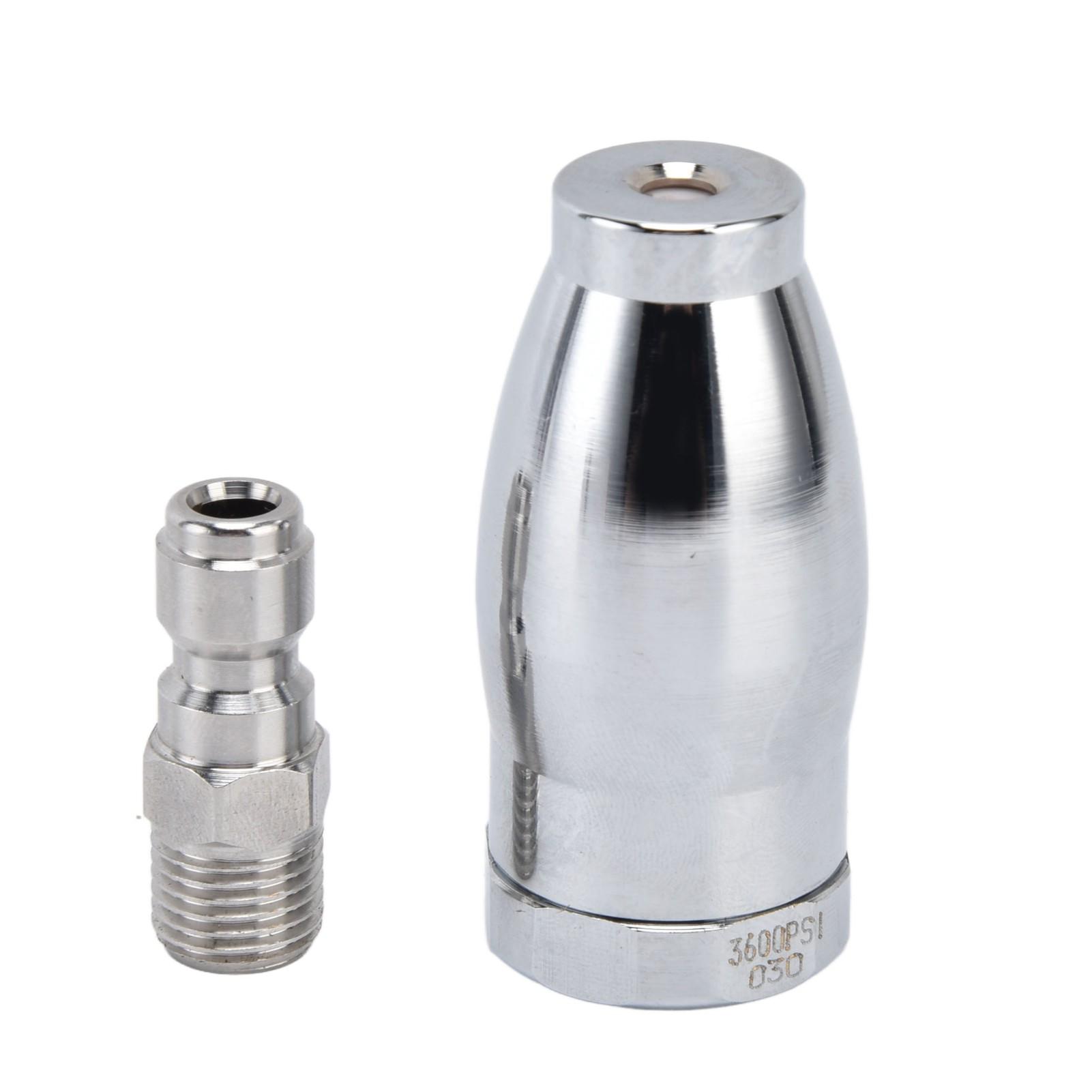 Мойка высокого давления 3600PSI Вращающаяся турбонасадка со штекером быстрого соединения 1/4 дюйма Вращающаяся насадка из нержавеющей стали
Мойка высокого давления 3600PSI Вращающаяся турбонасадка со штекером быстрого соединения 1/4 дюйма Вращающаяся насадка из нержавеющей стали