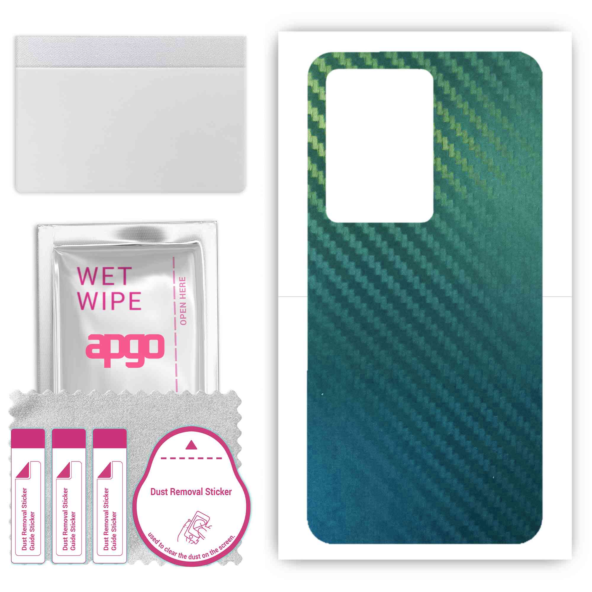 apgo Protective Skin Sticker for the back compatible with Vivo V29 5G, Wrap Film, Foil, Vinyl - Pattern Carbon Chameleon CAKA1
apgo Protective Skin Sticker for the back compatible with Vivo V29 5G, Wrap Film, Foil, Vinyl - Pattern Carbon Chameleon CAKA1