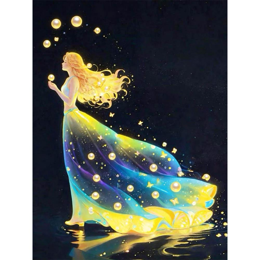 DIY Diamond Art Pearl Painting Kit for Adults, Princess Special Shaped Pearl Art Painting Wall for Home Office Decor Handmade Gift 30x40cm
DIY Diamond Art Pearl Painting Kit for Adults, Princess Special Shaped Pearl Art Painting Wall for Home Office Decor Handmade Gift 30x40cm