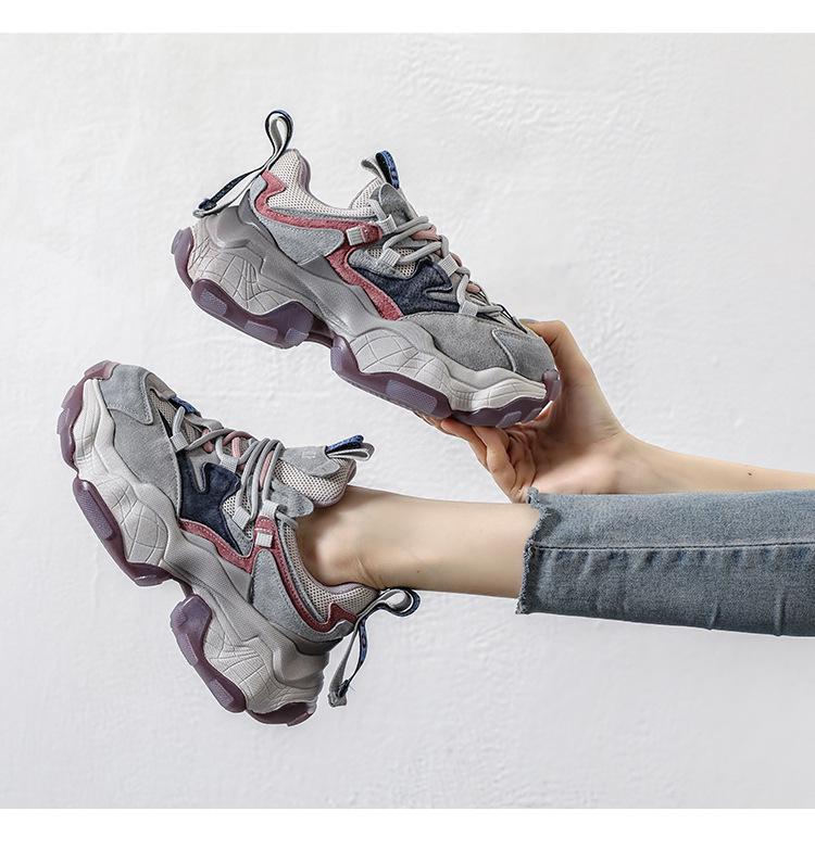 2024 Женские Ретро Кроссовки из Замшевой Кожи: Цветовой блок, Толстая подошва, На шнуровке 36 фиолетовый
2024 Женские Ретро Кроссовки из Замшевой Кожи: Цветовой блок, Толстая подошва, На шнуровке 36 фиолетовый