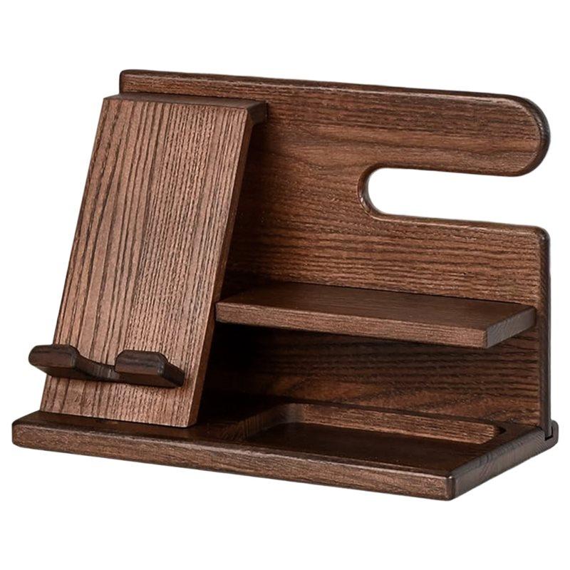Wood Phone Docking Station-Desktop Nightstand Organizer, Key Holder,Stand Wallet, Watch& Essentials Gift Birthday коричневий
Wood Phone Docking Station-Desktop Nightstand Organizer, Key Holder,Stand Wallet, Watch& Essentials Gift Birthday коричневий