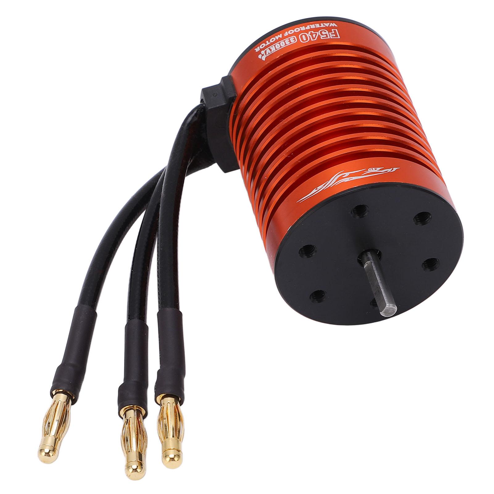 RC Brushless Motor F540 3300KV Waterproof Internal Rotation 4 Pole 12 Slot Sensorless 1/10 RC Car Brushless Motor
RC Brushless Motor F540 3300KV Waterproof Internal Rotation 4 Pole 12 Slot Sensorless 1/10 RC Car Brushless Motor