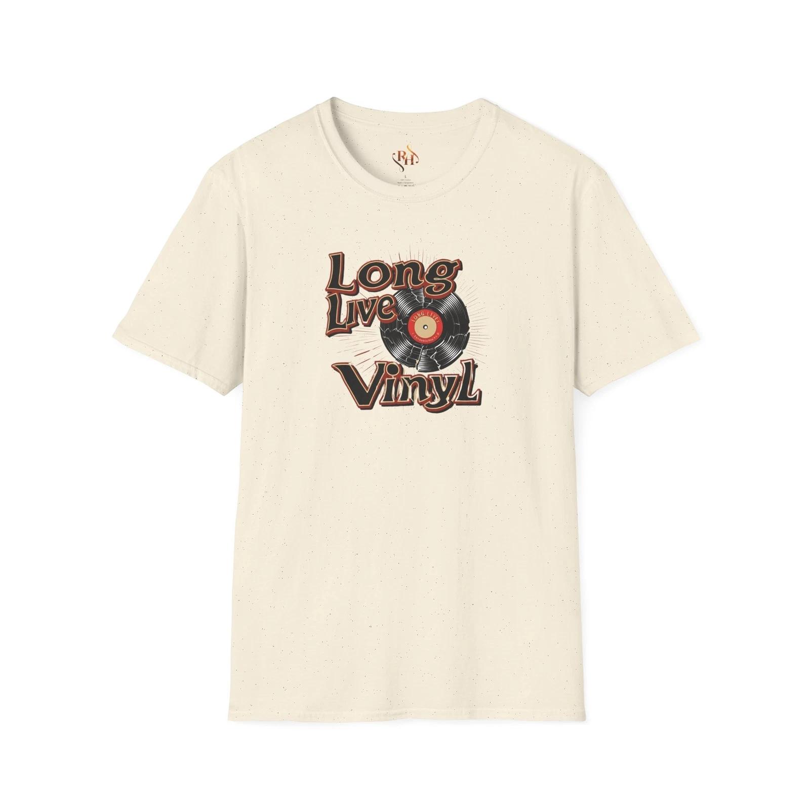 Long Live Vinyl Unisex T-Shirt, Music Lover Gift, Retro Vintage RH, Rock Concert S
Long Live Vinyl Unisex T-Shirt, Music Lover Gift, Retro Vintage RH, Rock Concert S