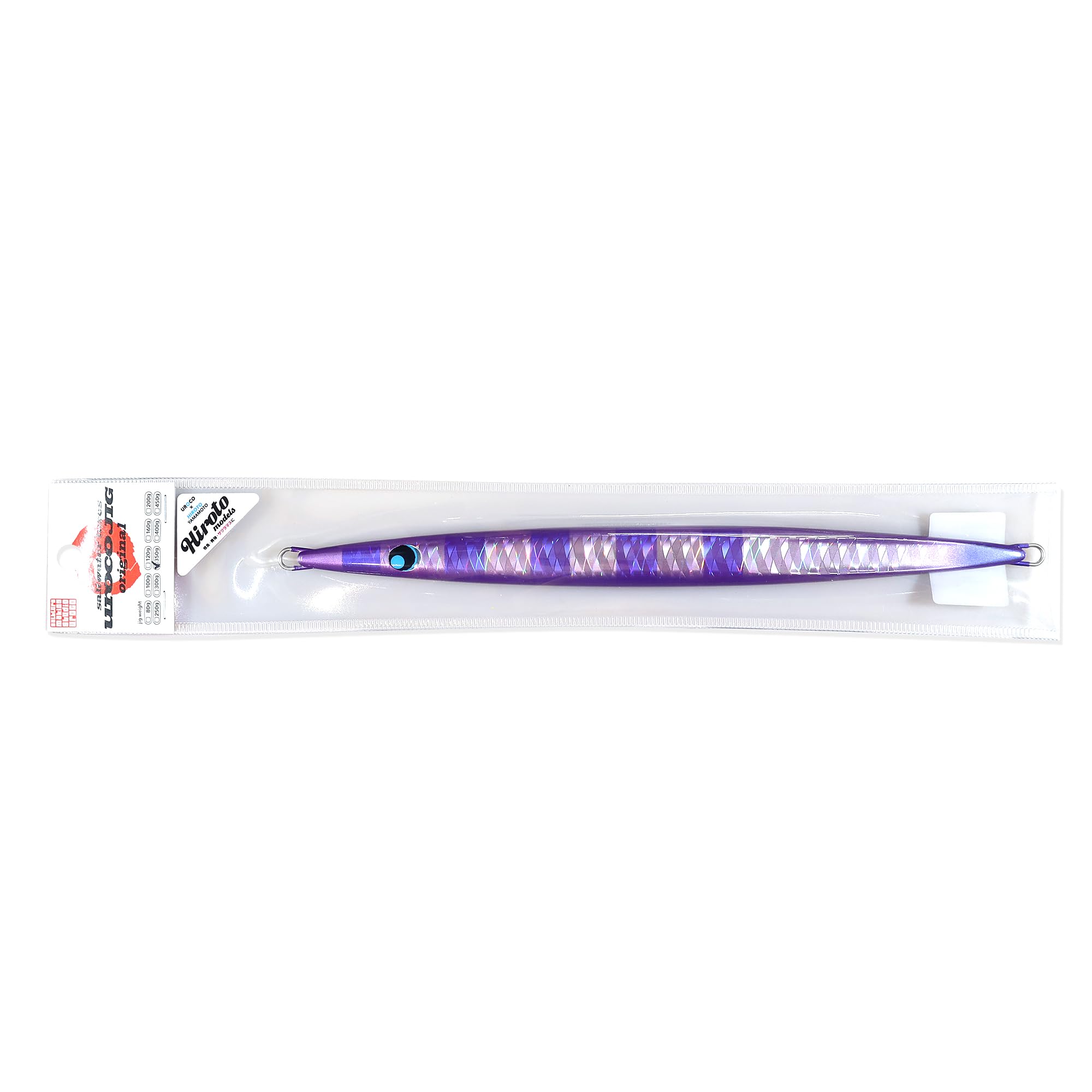 UROCO scale jig original urocojig original Hiroto models Hiroto model 350g purple (#250G zebra/full glow)
UROCO scale jig original urocojig original Hiroto models Hiroto model 350g purple (#250G zebra/full glow)