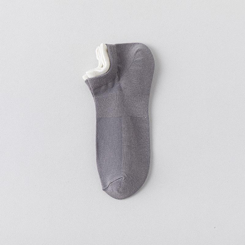 Мужские летние тонкие хлопковые дезодорирующие влагопоглощающие укороченные носки-сетка с низкой посадкой 1 pair
Мужские летние тонкие хлопковые дезодорирующие влагопоглощающие укороченные носки-сетка с низкой посадкой 1 pair