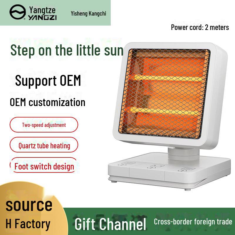 Компактный солнечный электрический нагреватель с ножным управлением: Быстрый нагрев, энергосбережение, идеально подходит для домашнего использования Premium Edition, shaking head, 2m power cord белый
Компактный солнечный электрический нагреватель с ножным управлением: Быстрый нагрев, энергосбережение, идеально подходит для домашнего использования Premium Edition, shaking head, 2m power cord белый