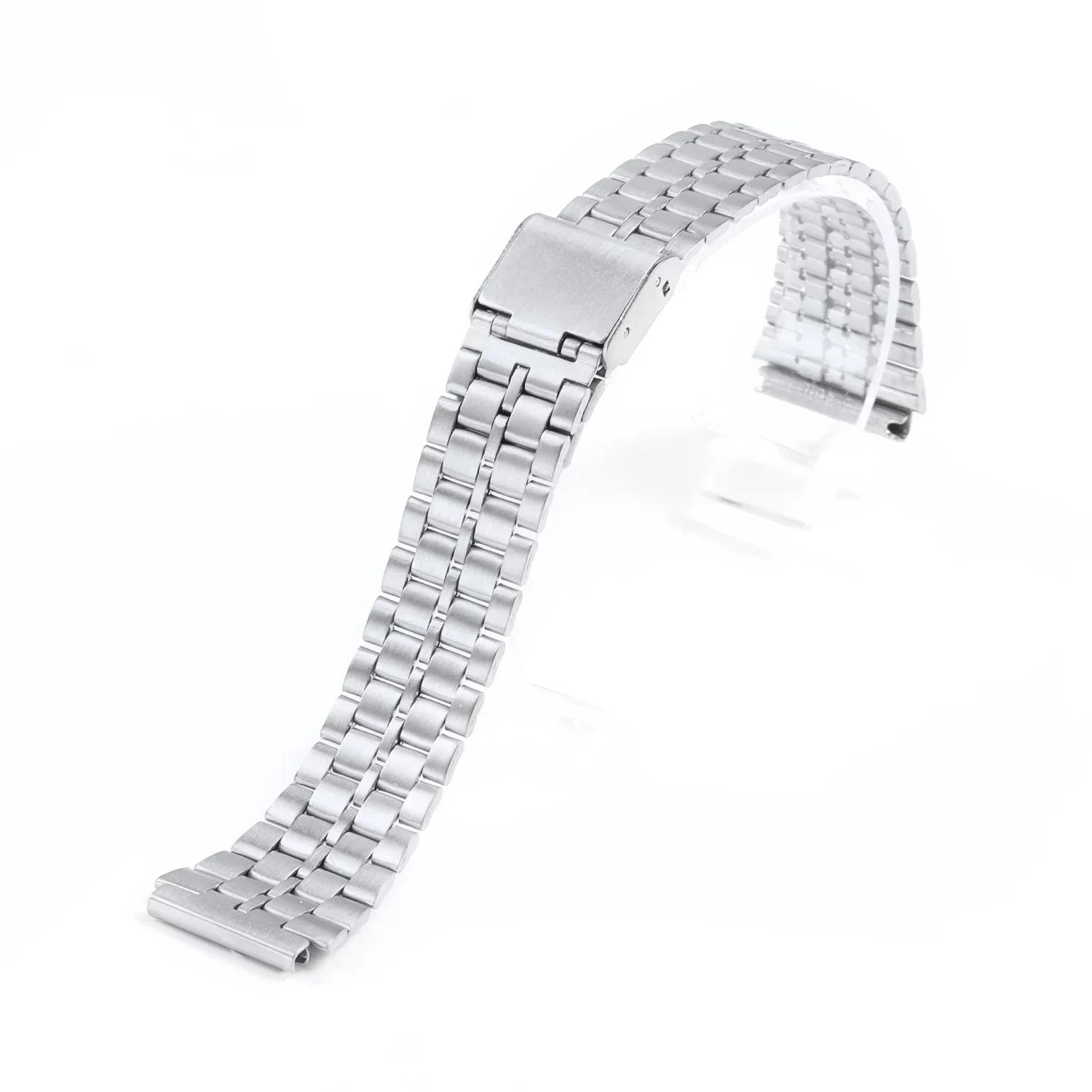 Винтажный металлический ремешок для часов Casio SGW400 F91W F84 F105/108/A158/168 AE1200/1300 Высококачественный браслет из нержавеющей стали 18 мм 18mm
Винтажный металлический ремешок для часов Casio SGW400 F91W F84 F105/108/A158/168 AE1200/1300 Высококачественный браслет из нержавеющей стали 18 мм 18mm