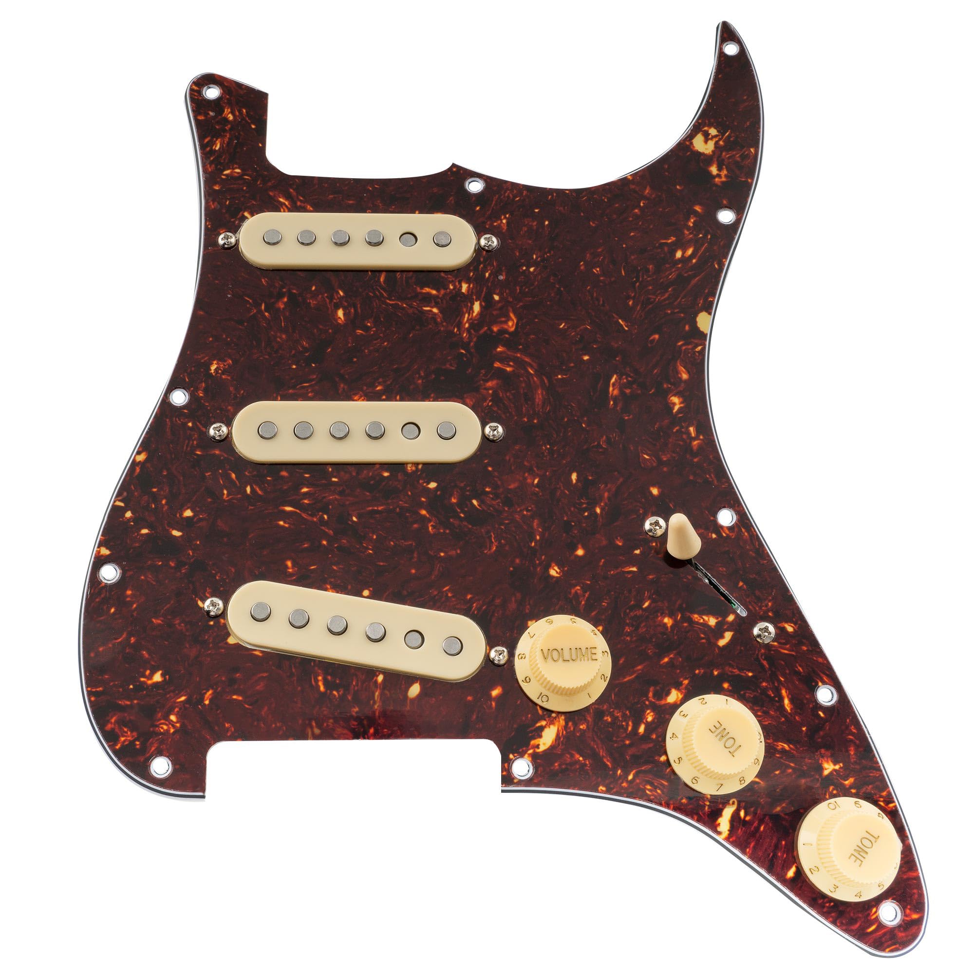 Musiclily Pro SE SSS Strat Prewired Pickguard Staggered Alnico 5 Single Coil Pickup для электрогитары ST Stratocaster с черепаховым узором 4P,
Musiclily Pro SE SSS Strat Prewired Pickguard Staggered Alnico 5 Single Coil Pickup для электрогитары ST Stratocaster с черепаховым узором 4P,