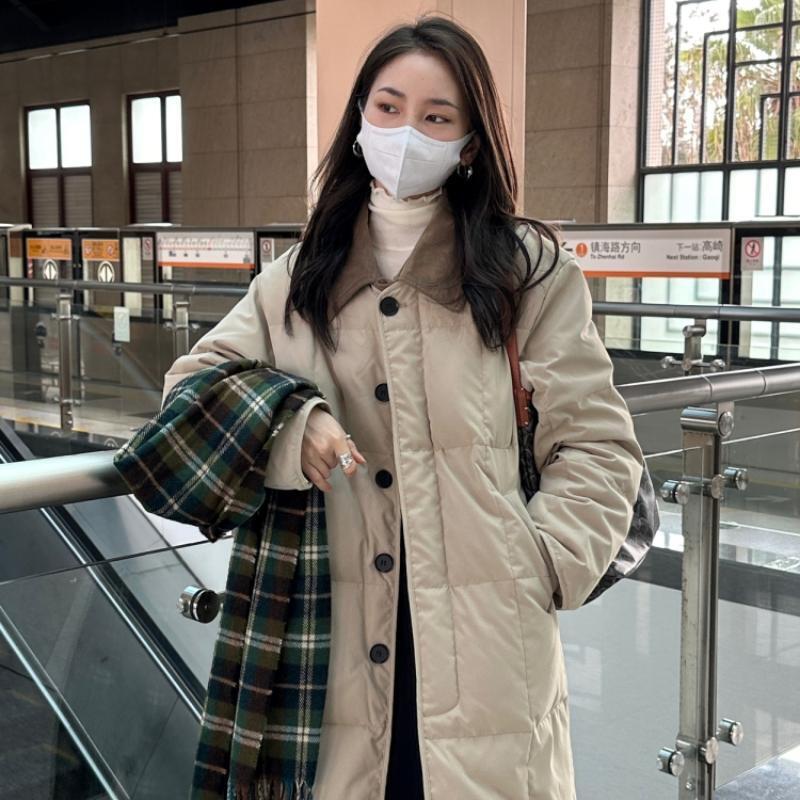 2025 new winter cotton-padded clothes for women over the knee medium and long fashion loose cotton-padded jackets, foreign loose L хакі
2025 new winter cotton-padded clothes for women over the knee medium and long fashion loose cotton-padded jackets, foreign loose L хакі
